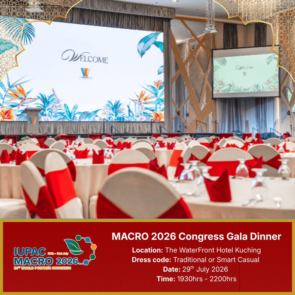 MACRO 2026 Congress Gala Dinner