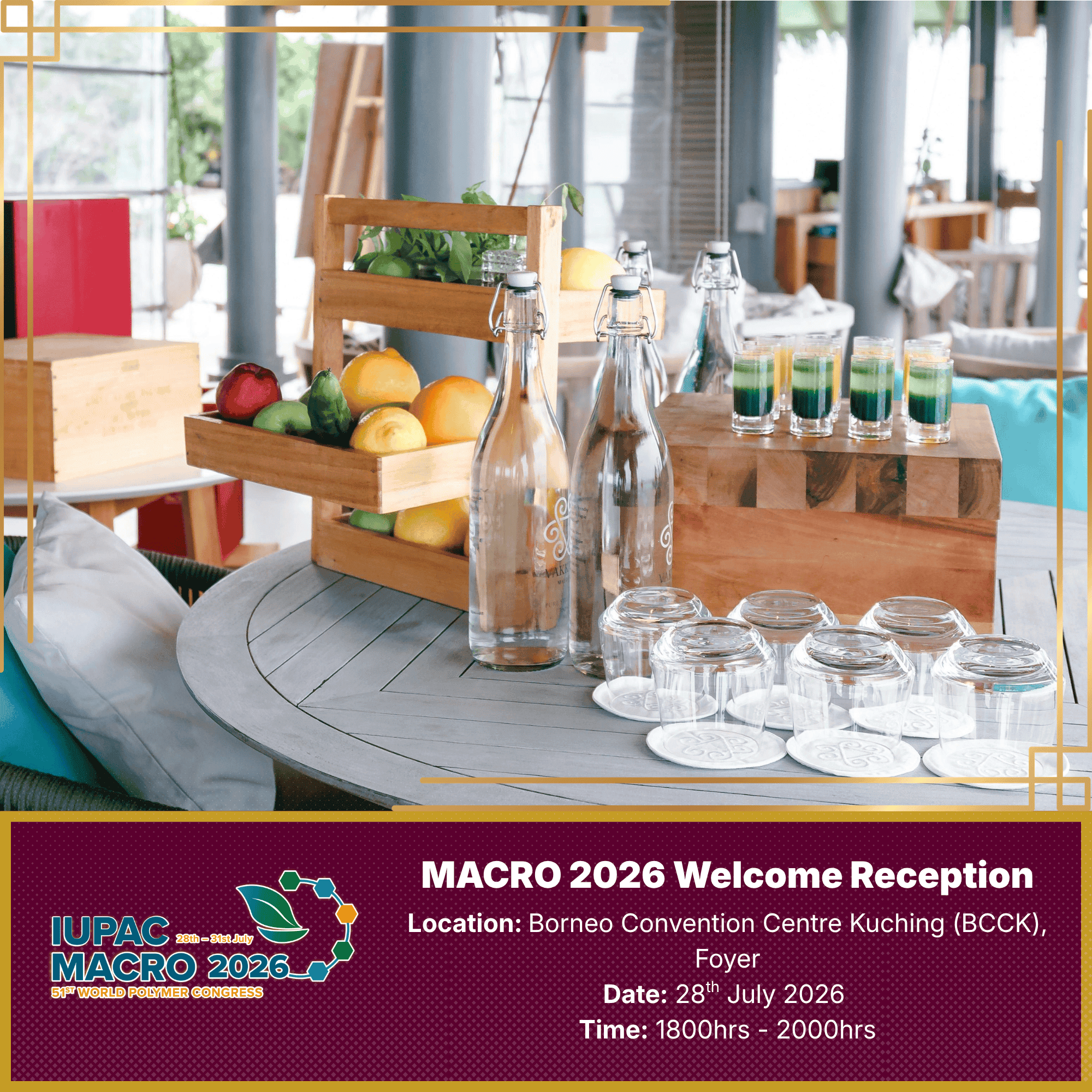MACRO 2026 Welcome Reception
